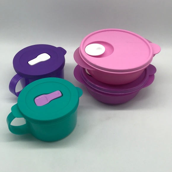 Tupperware Crystal Flash Containers Set of 4 - Picture 11 of 16